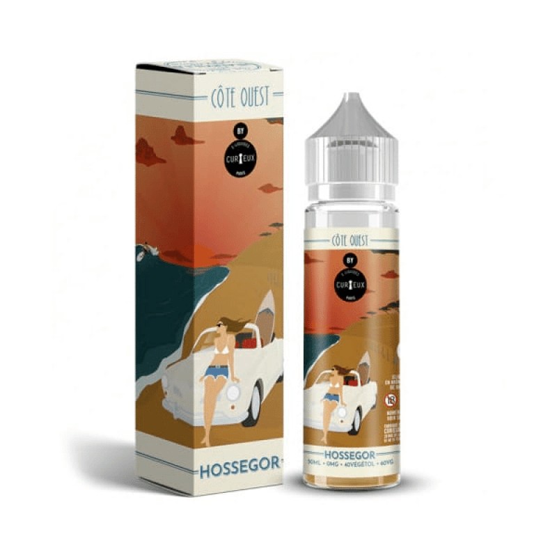 E-liquide Hossegor 50ML - Côte Ouest by Curieux