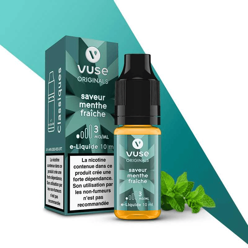 E-liquide Menthe Fraîche 10ml Vuse / Vype
