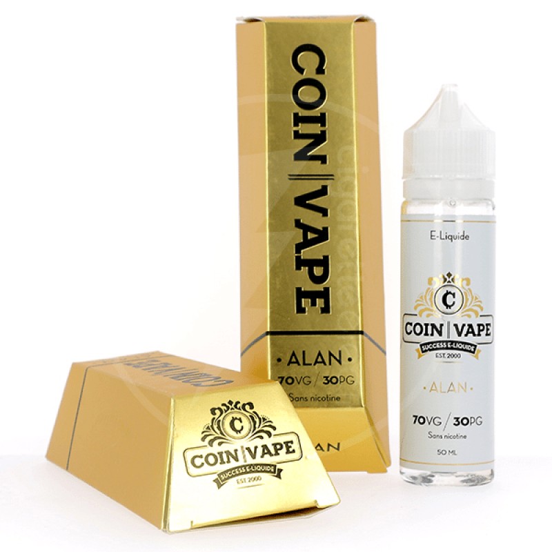 E-liquide Alan 50 ml - Coin Vape
