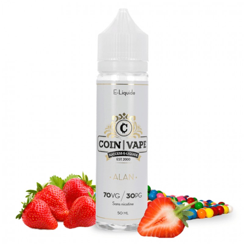E-liquide Alan 50 ml - Coin Vape