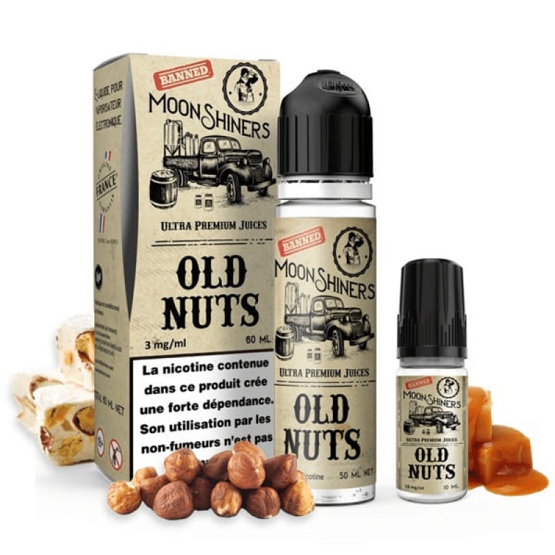 E-liquide Old Nuts 50ml (+ 1 ou 2 Boosters de Nico...