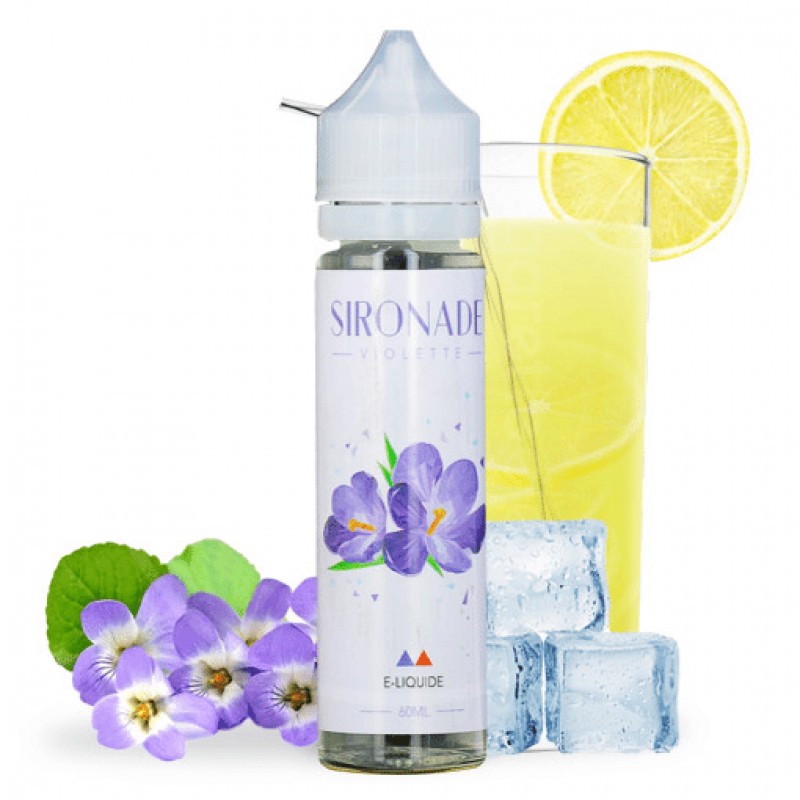 E-liquide 60 ml Violette - Sironade