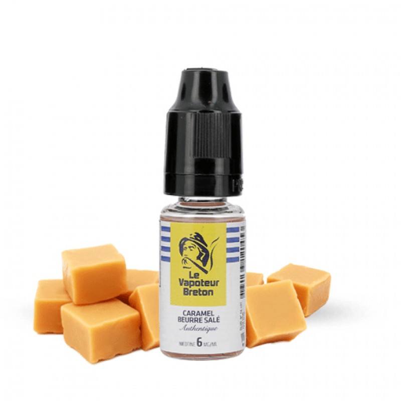 E-liquide Caramel Beurre Salé Le Vapoteur Breton