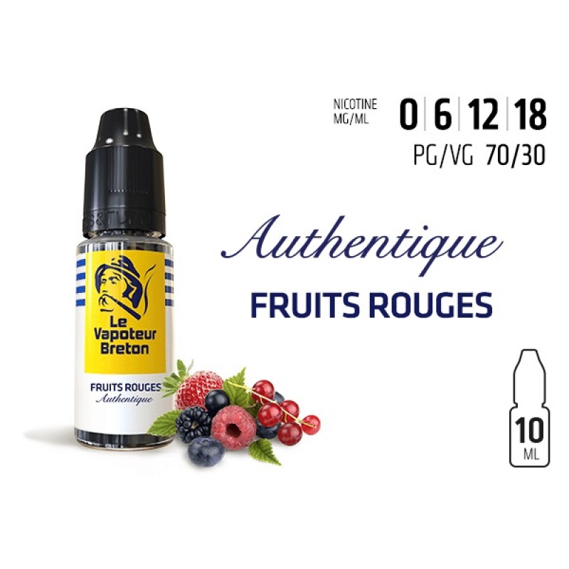 E-liquide Fruits Rouges Le Vapoteur Breton
