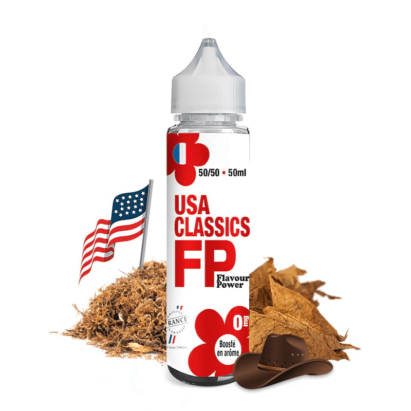 E-liquide USA Classic 50ml 50/50 - Flavour Power