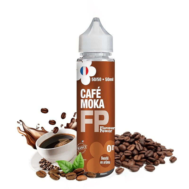 E-liquide Café Moka 50ml 50/50 - Flavour Power