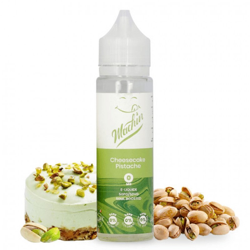 E-liquide Cheesecake Pistache 50ml - Machin