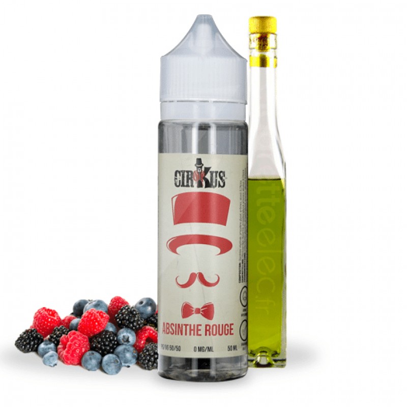 E-liquide Absinthe Rouge 50ml - Authentic - Cirkus