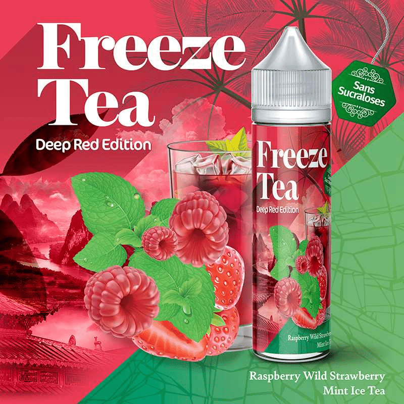E-liquide Raspberry Mint & Wild Strawberry Ice...