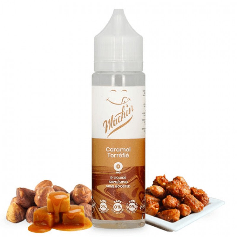E-liquide Caramel Torréfié 50ml Machin