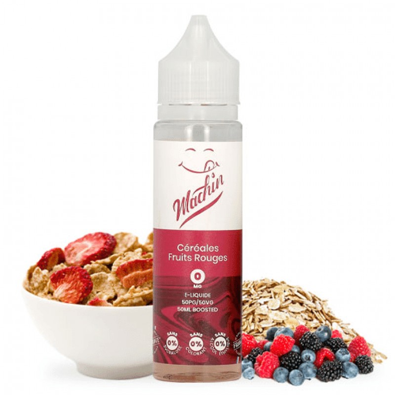 E-liquide Céréales Fruits Rouges 50ml Machin