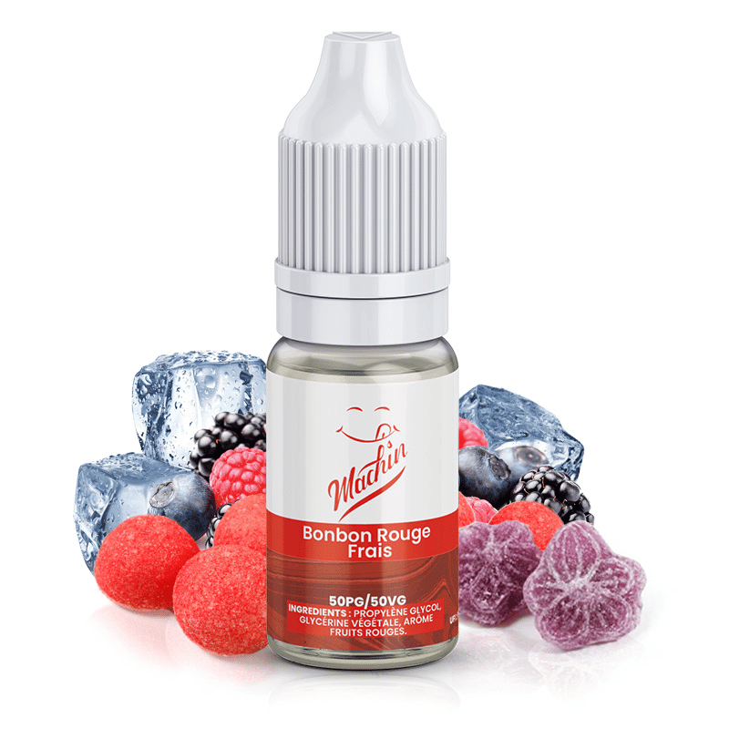 E-liquide Bonbon Rouge Frais - Machin