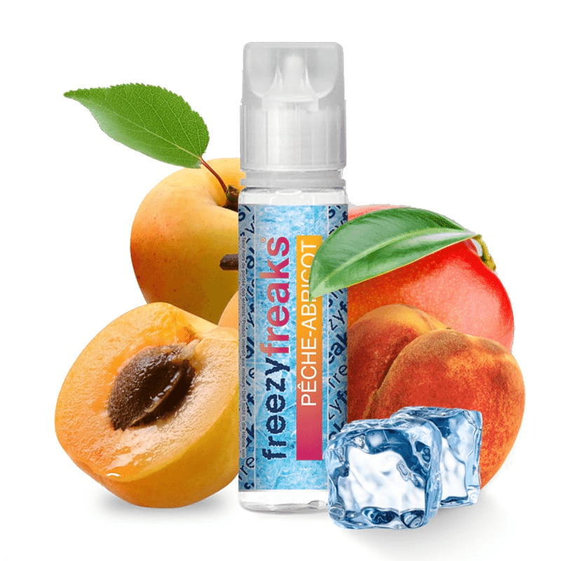 E-liquide Pêche Abricot 50ml - Freezy Freaks