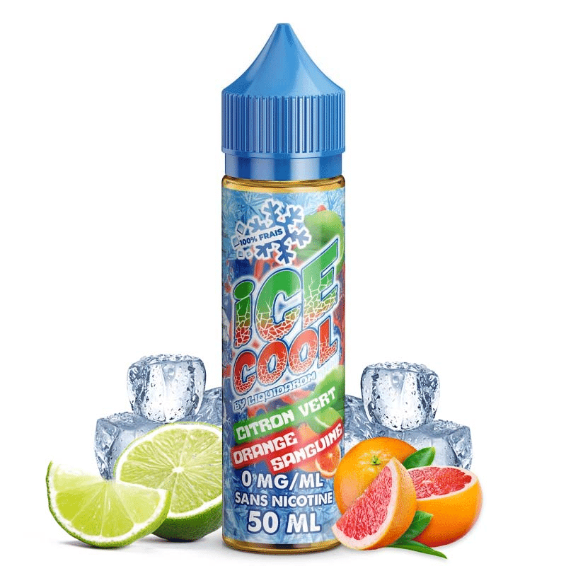 E-liquide Citron vert Orange sanguine 50ml - Ice C...