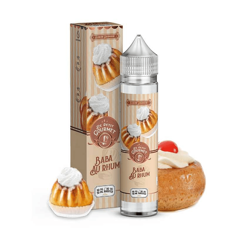 E-liquide Baba Au Rhum 50ml - Le Petit Gourmet