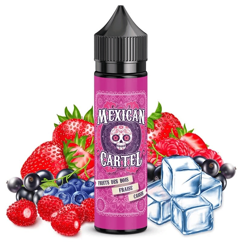 E-liquide Fruits des Bois Fraise Cassis 50ml Mexic...