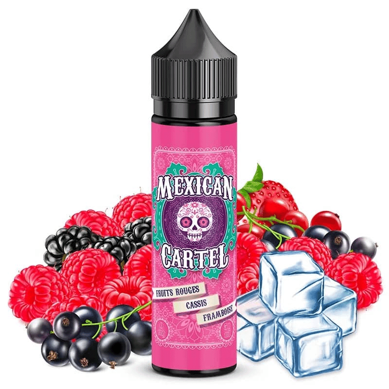 E-liquide Fruits Rouges Cassis Framboise 50ml Mexi...