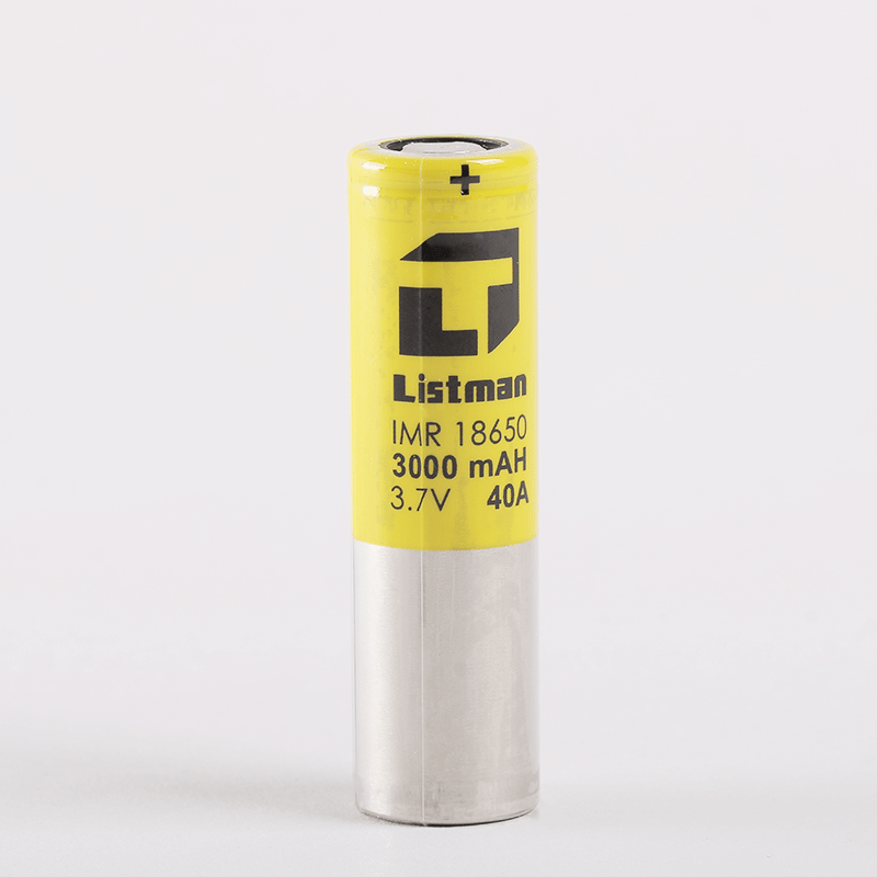 Accu 40A 18650 3000 mah V2 - Listman Accu 40A 18650 3000 mah V2 - Listman