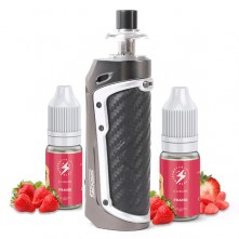 Pack Pod Sensis Innokin + 2 E liquides Fraise