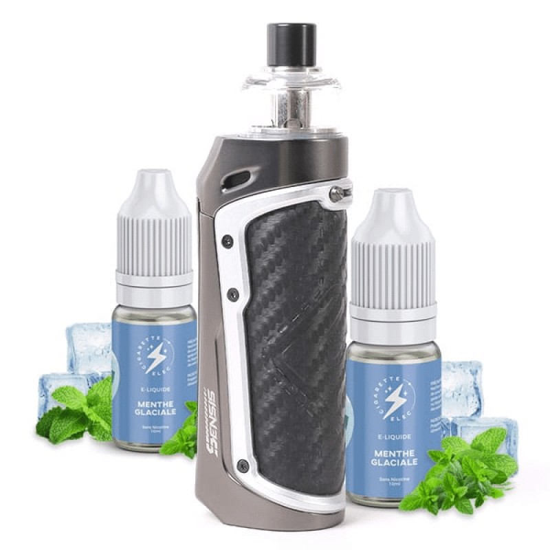 Pack Pod Sensis Innokin + 2 E liquides Menthe Glac...