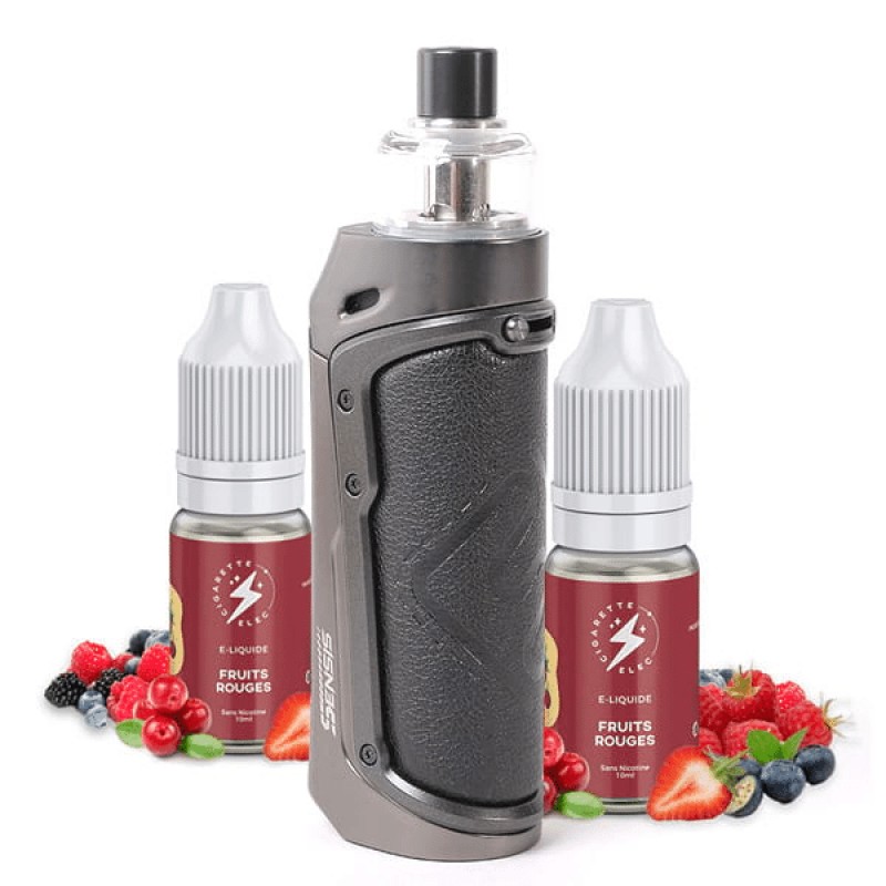 Pack Pod Sensis Innokin + 2 E liquides Fruits Rouges
