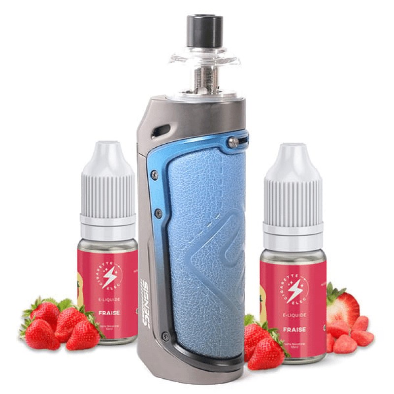 Pack Pod Sensis Innokin + 2 E liquides Fraise