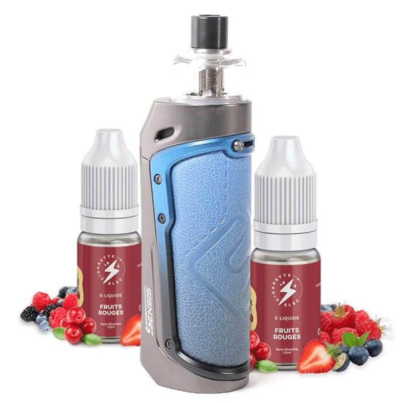 Pack Pod Sensis Innokin + 2 E liquides Fruits Rouges
