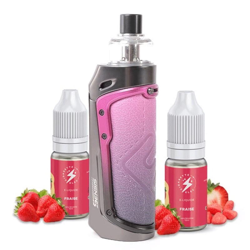 Pack Pod Sensis Innokin + 2 E liquides Fraise