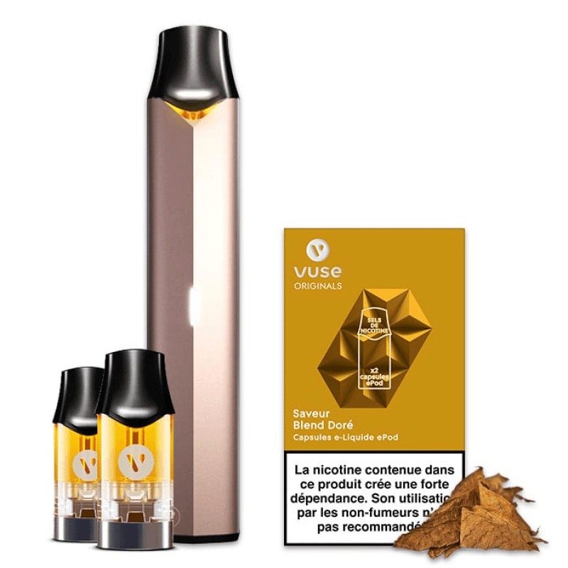 Kit Découverte Vype / Vuse Epod + 2 Capsules Blend