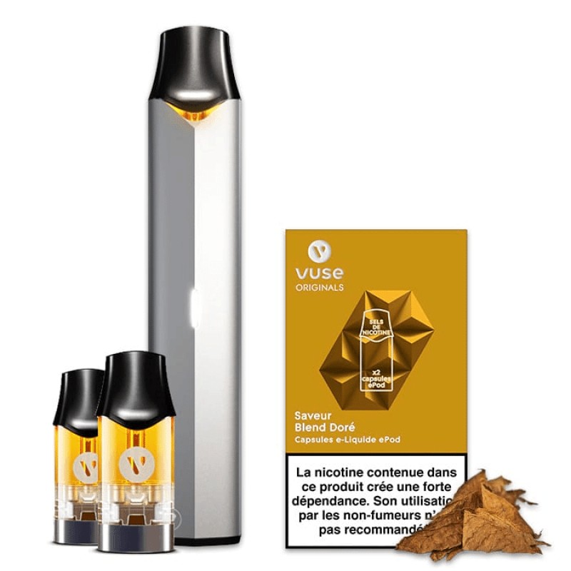 Kit Découverte Vype / Vuse Epod + 2 Capsules Blend