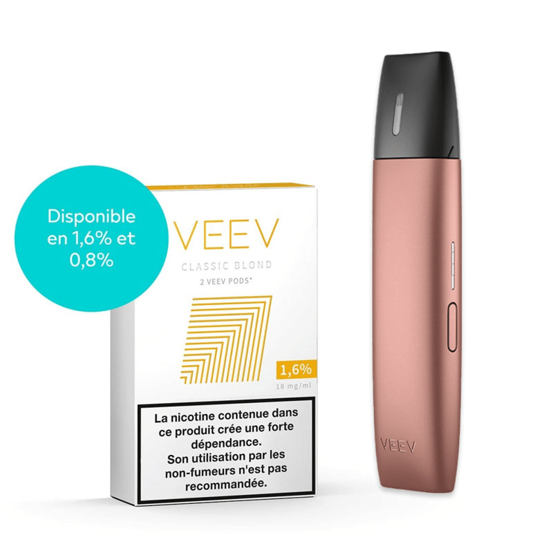 Cigarette électronique VEEV + 2 recharges (Kit découverte)