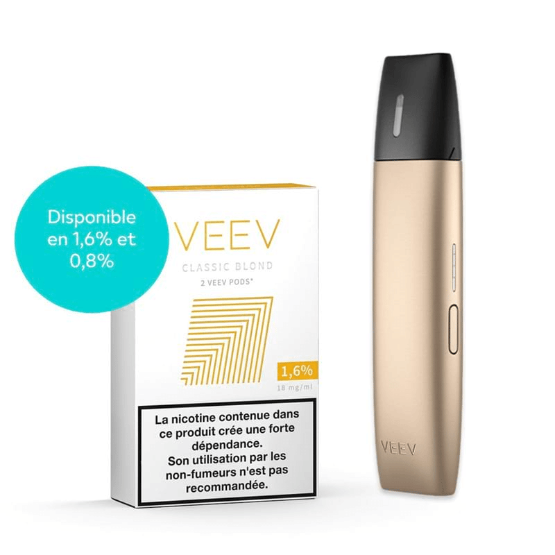 Cigarette électronique VEEV + 2 recharges (Kit découverte)