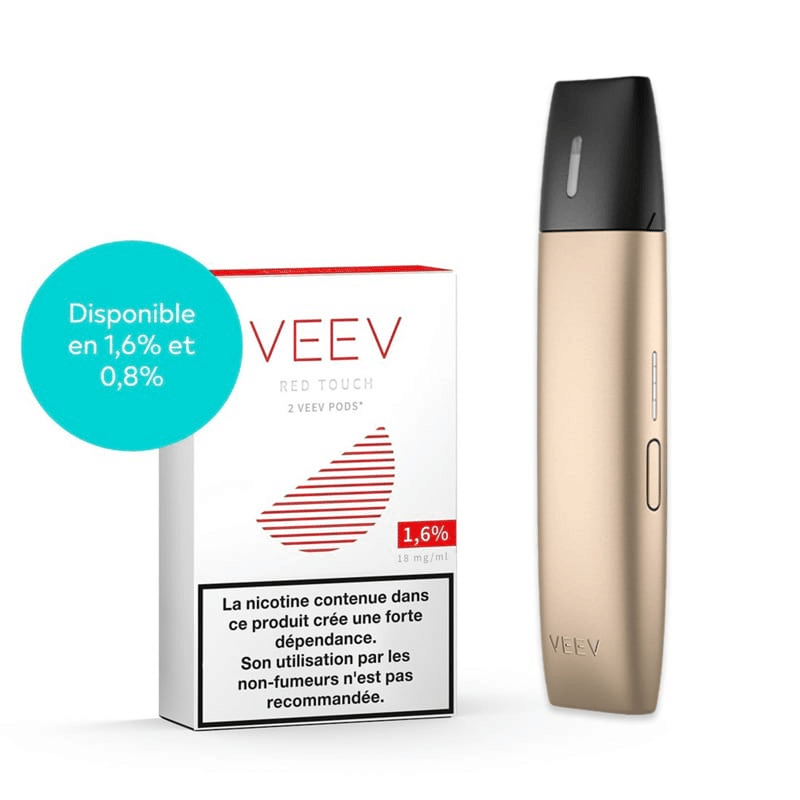 Cigarette électronique VEEV + 2 recharges (Kit découverte)