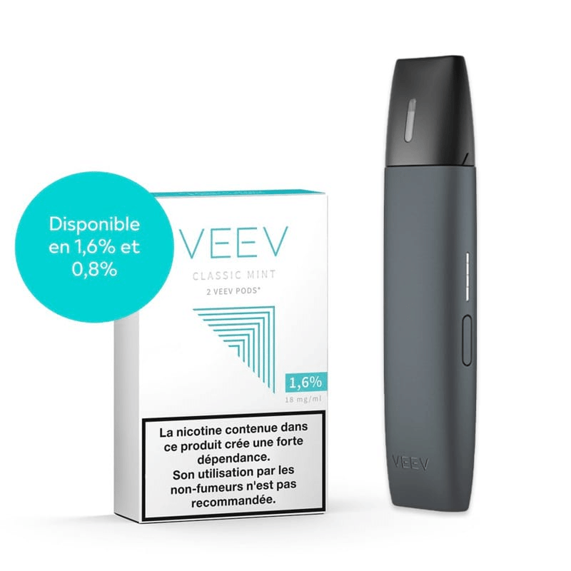 Cigarette électronique VEEV + 2 recharges (Kit découverte)