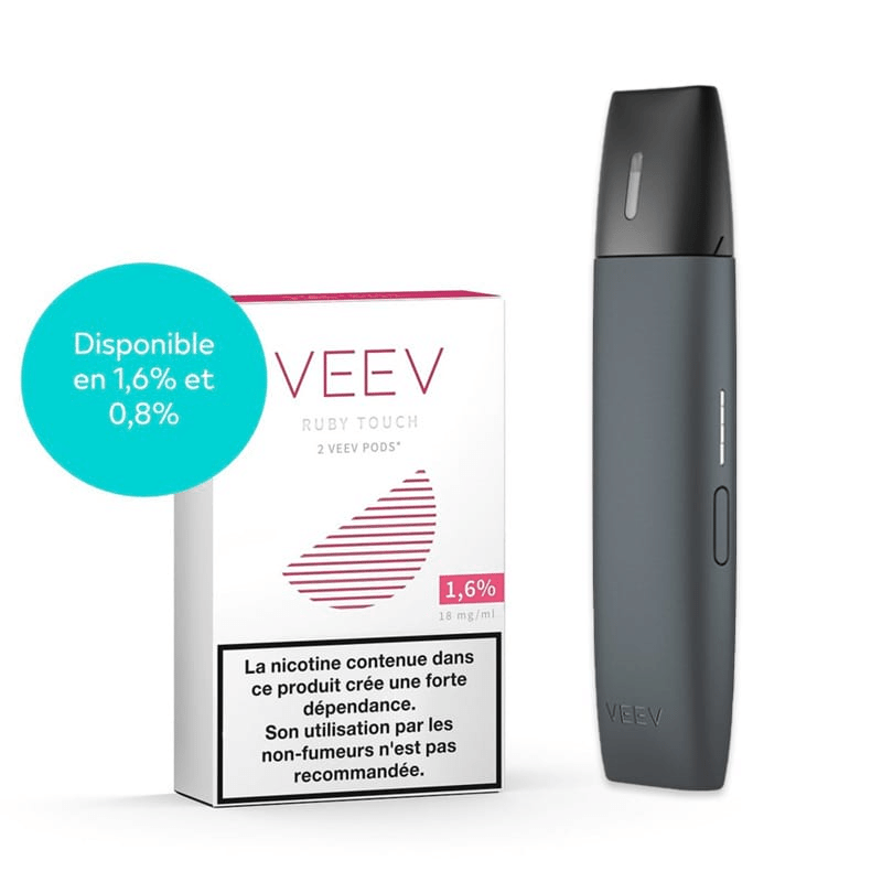 Cigarette électronique VEEV + 2 recharges (Kit découverte)