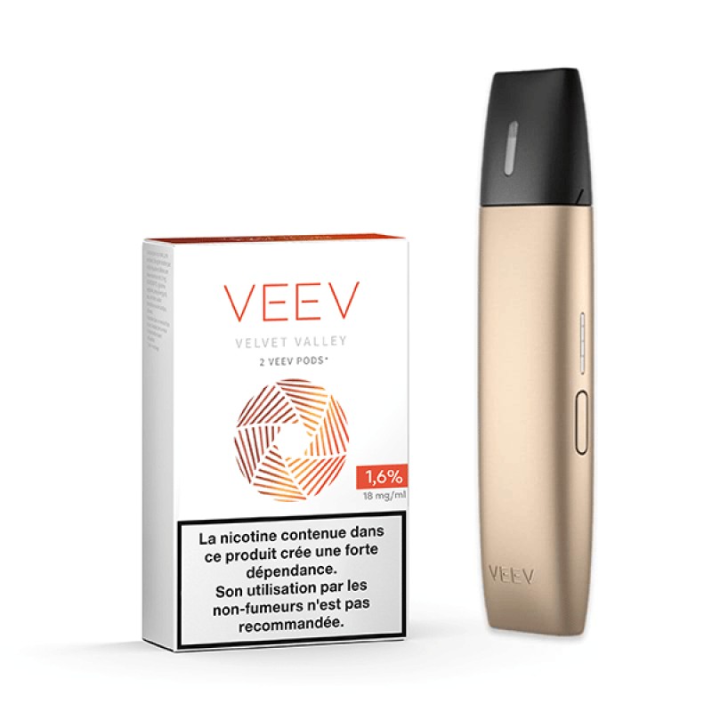 Cigarette électronique VEEV + 2 recharges (Kit découverte)