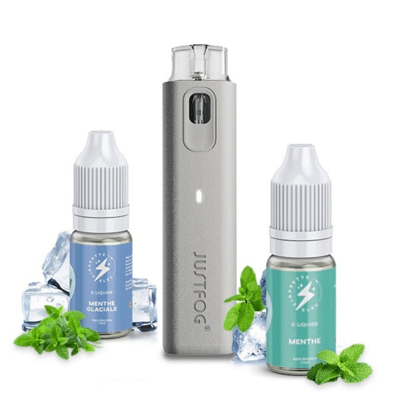Pack Débutant Pod Better than + 2 E Liquides Menthe - Justfog