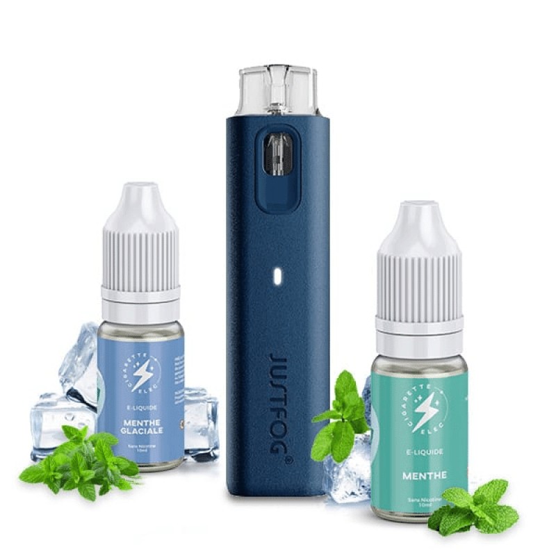 Pack Débutant Pod Better than + 2 E Liquides Menthe - Justfog
