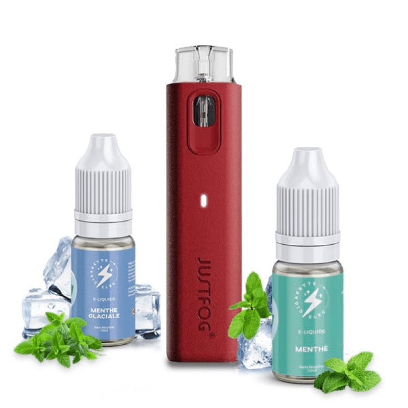 Pack Débutant Pod Better than + 2 E Liquides Menthe - Justfog