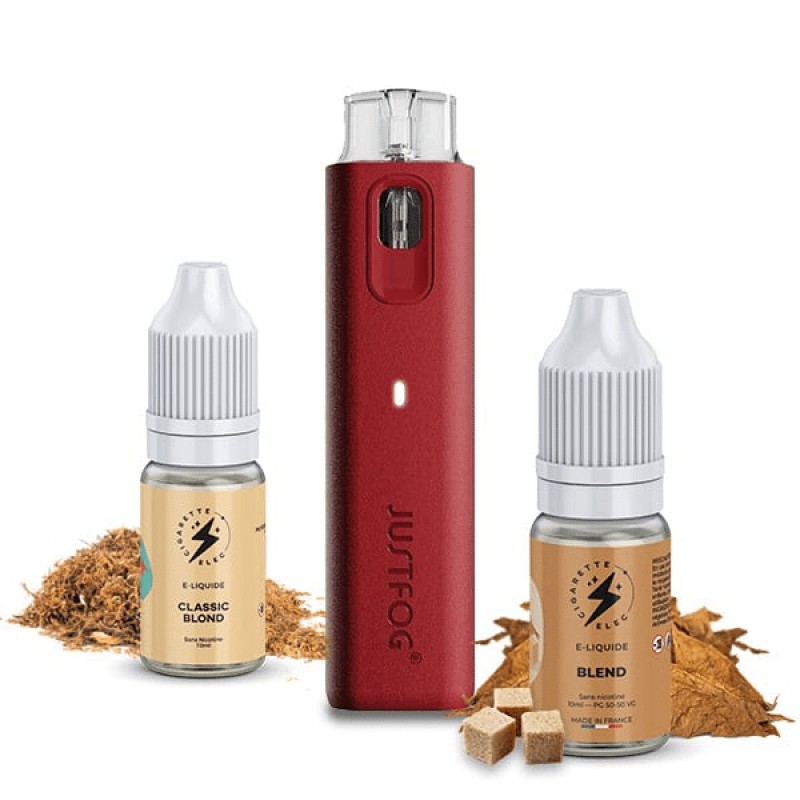 Pack Débutant Pod Better than + 2 E Liquides Classic - Justfog