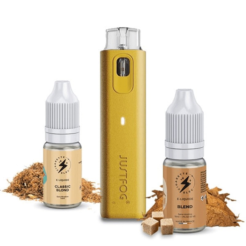 Pack Débutant Pod Better than + 2 E Liquides Classic - Justfog