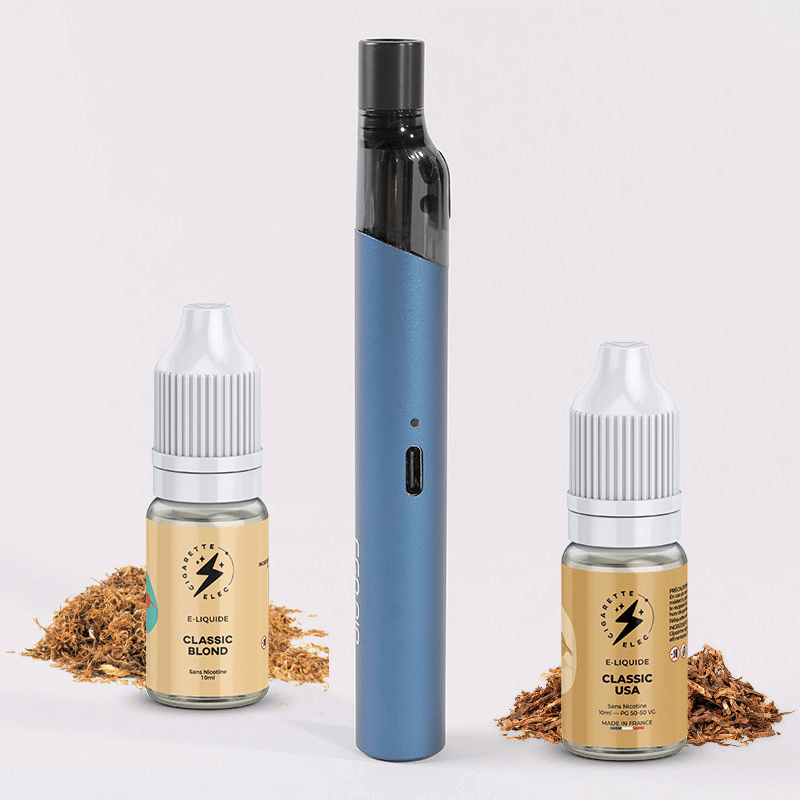 Pack Ego Air + 2 E Liquides Classic - Joyetech